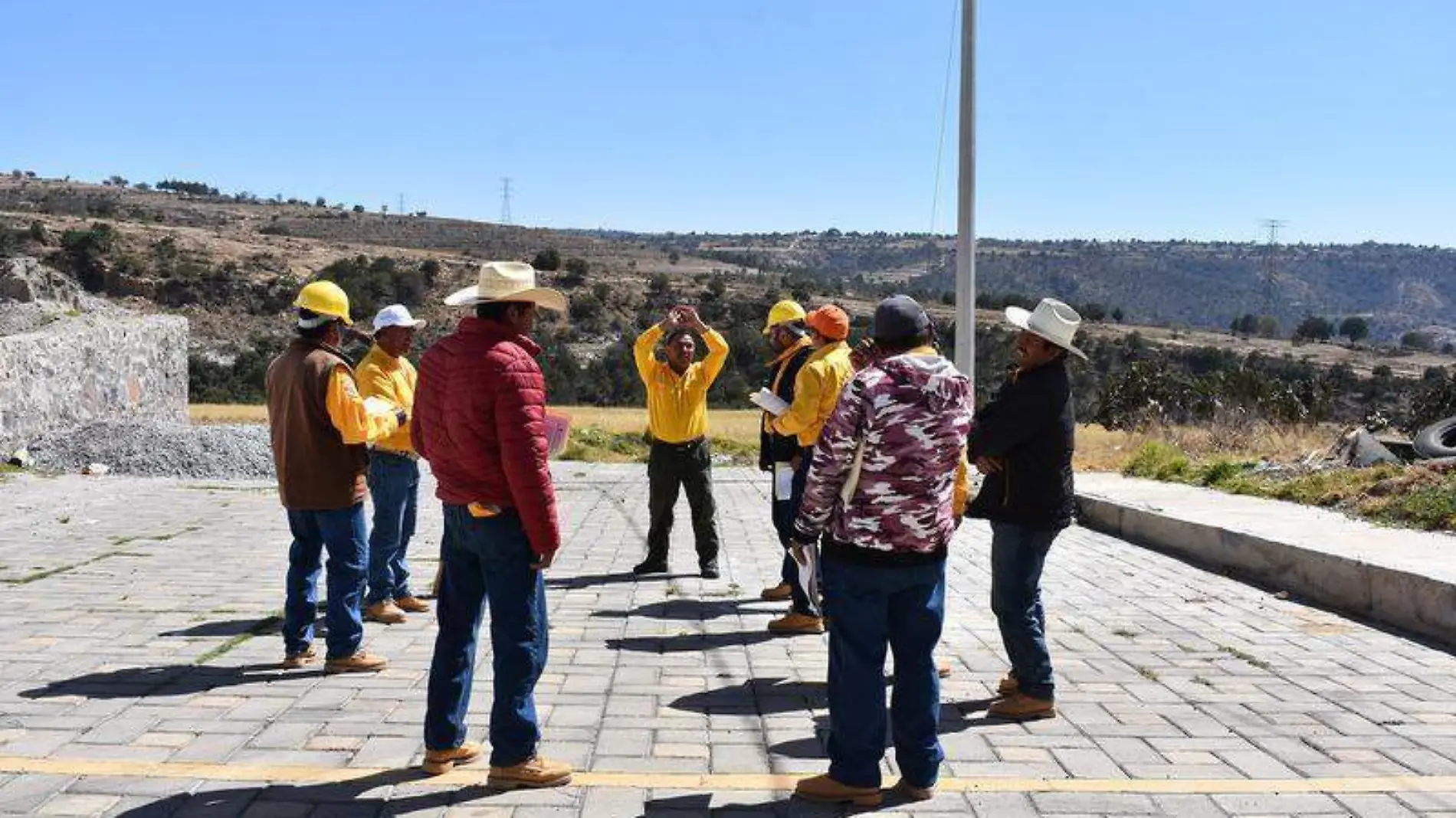 Brigada incendios Terrenate